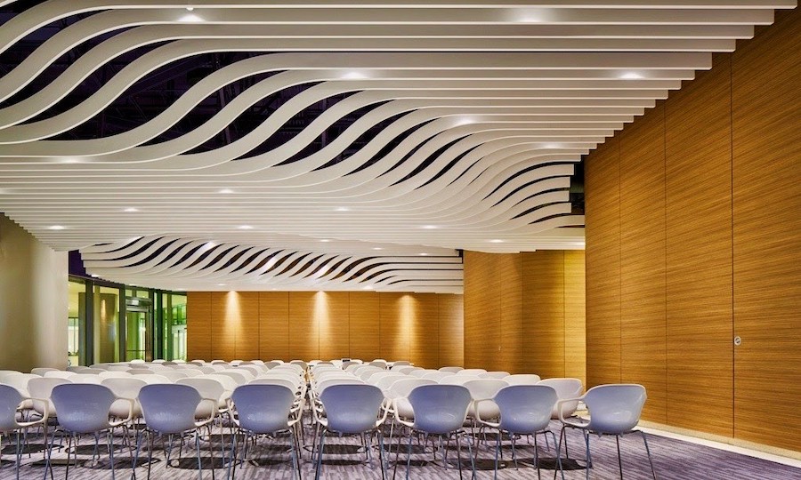interior of a conference space