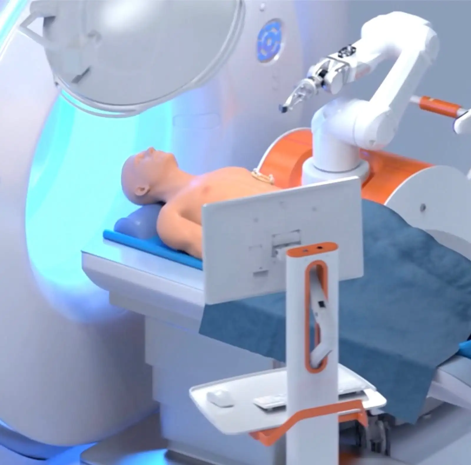 Model dummy in EPIONE machine