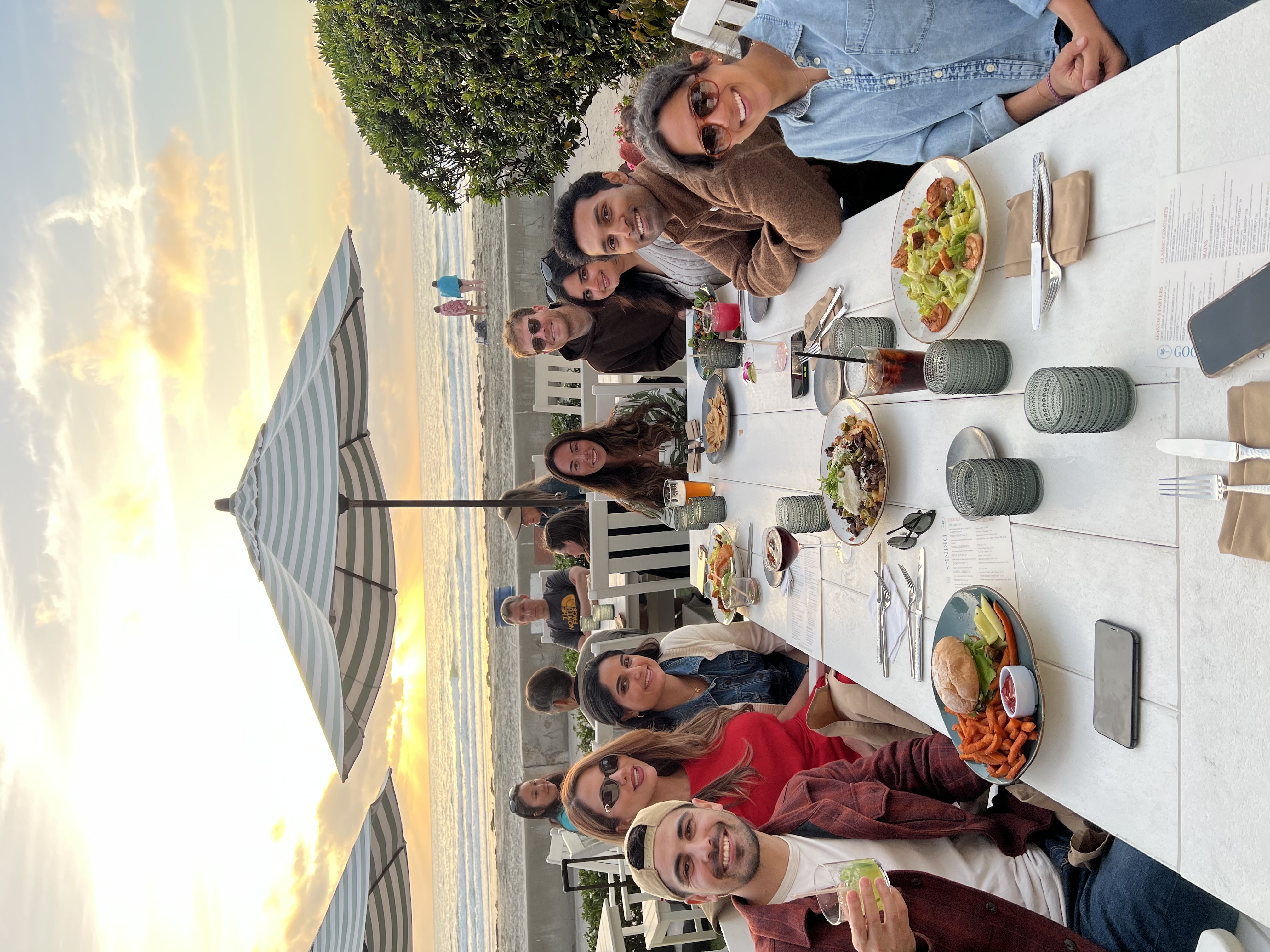 Dr. Alexander Norbash, Radiology Chair (left), with Radiology Wellness Program co-Directors Drs. James Chen, Megan Hellfeld, Isabel Newton and Rebecca Rakow-Penner